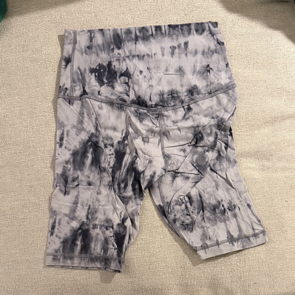 Lululemon Tie-Dye Biker Shorts